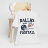 Lavender Dallas Football Tee — "Dallas More Than Sport" Vintage Helmet T‑Shirt