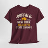 Dark Slate Gray Buffalo New York Bills 8720 State Champs T‑Shirt