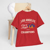 Firebrick Los Angeles City of Angels L.A. Champions T-Shirt