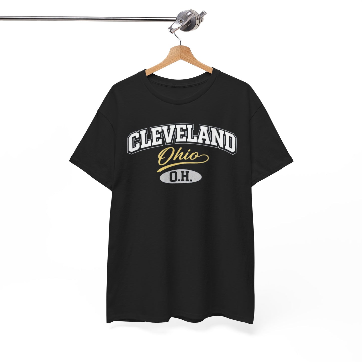 Cleveland Ohio Vintage Script T-Shirt — Retro tee