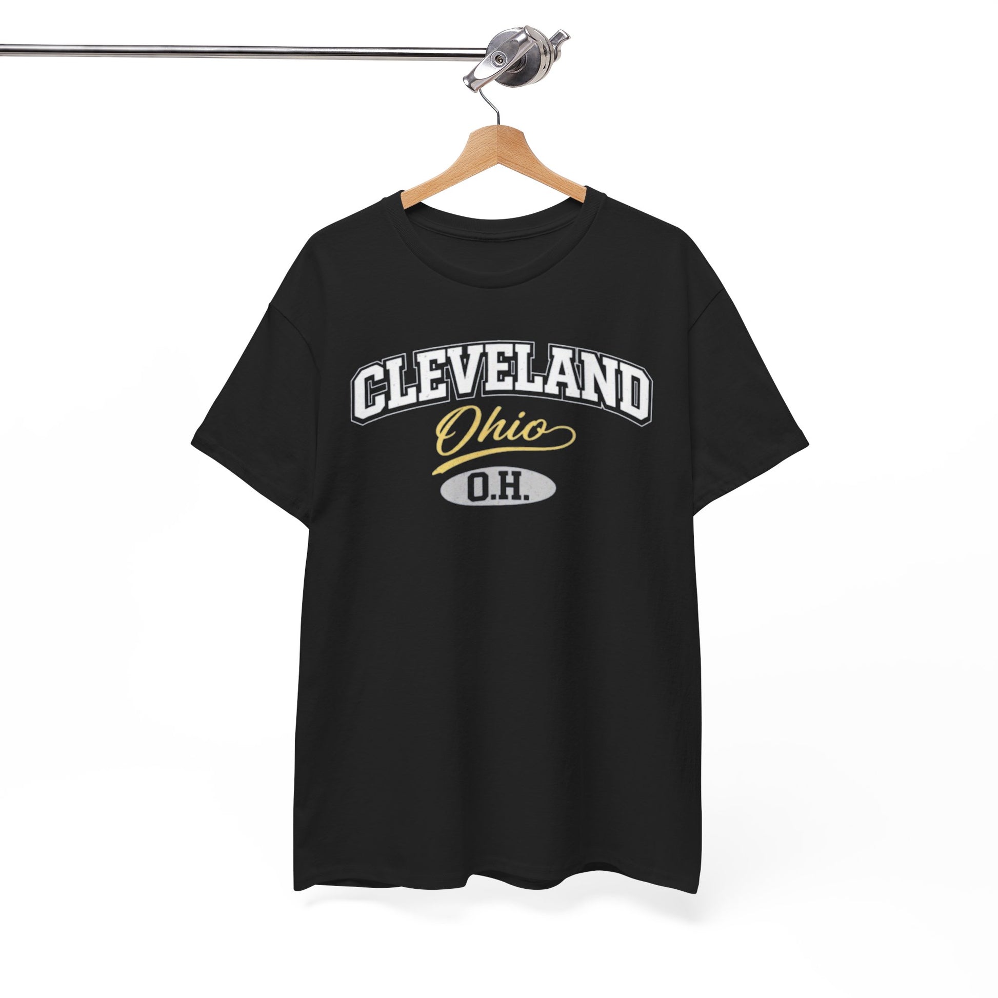 Cleveland Ohio Vintage Script T-Shirt — Retro tee streetwear fashion product image 4
