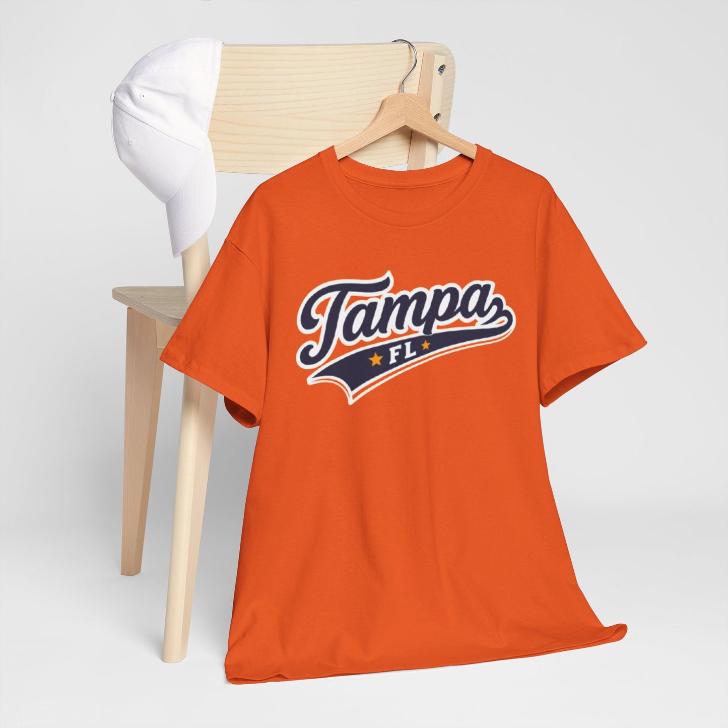 Tampa, FL Script Tee — Retro City   T-Shirt