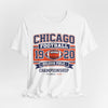 Lavender Chicago Football 1920 Championship Tee — Soldier Field Vintage Sports T‑Shirt