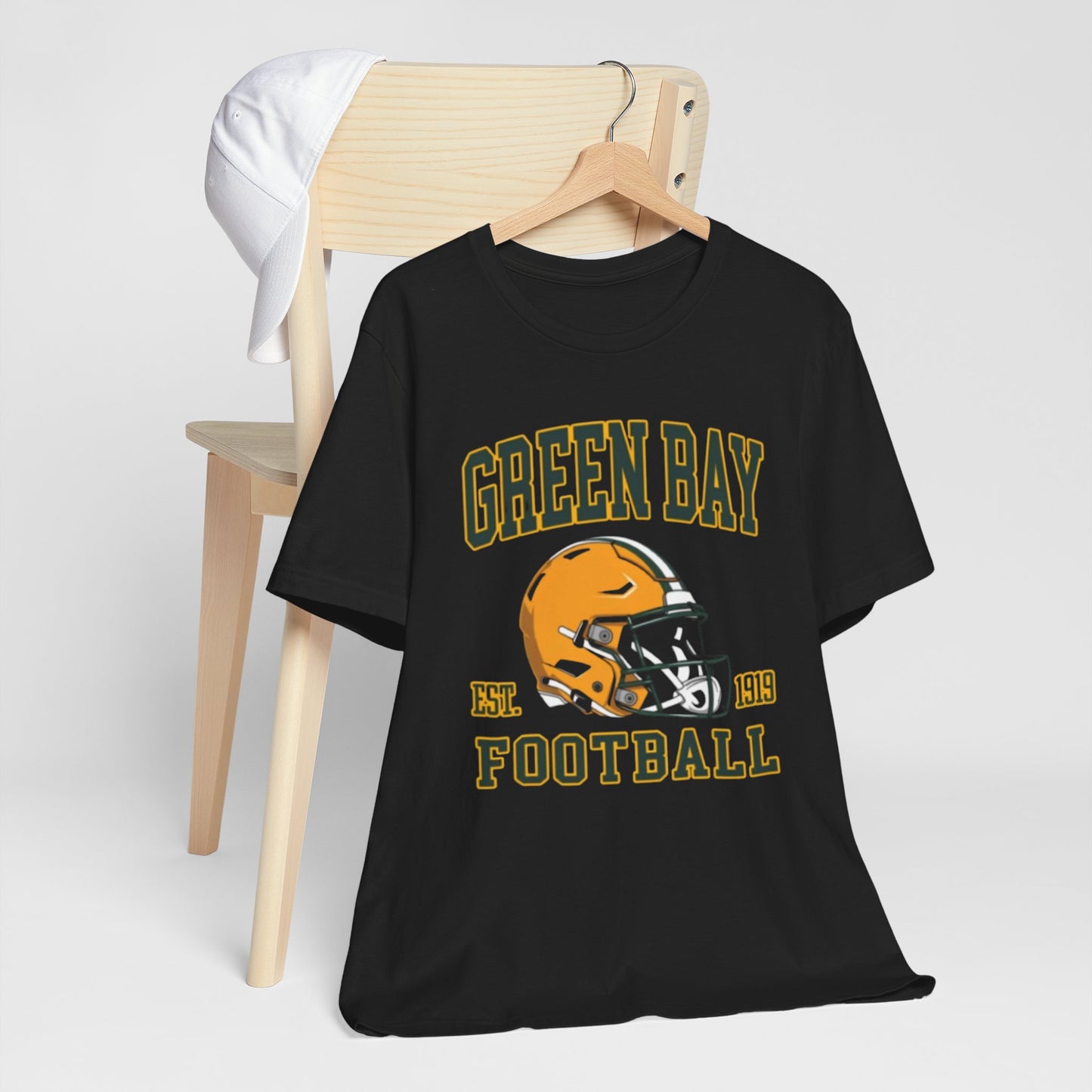 Green Bay Football Vintage Helmet Tee