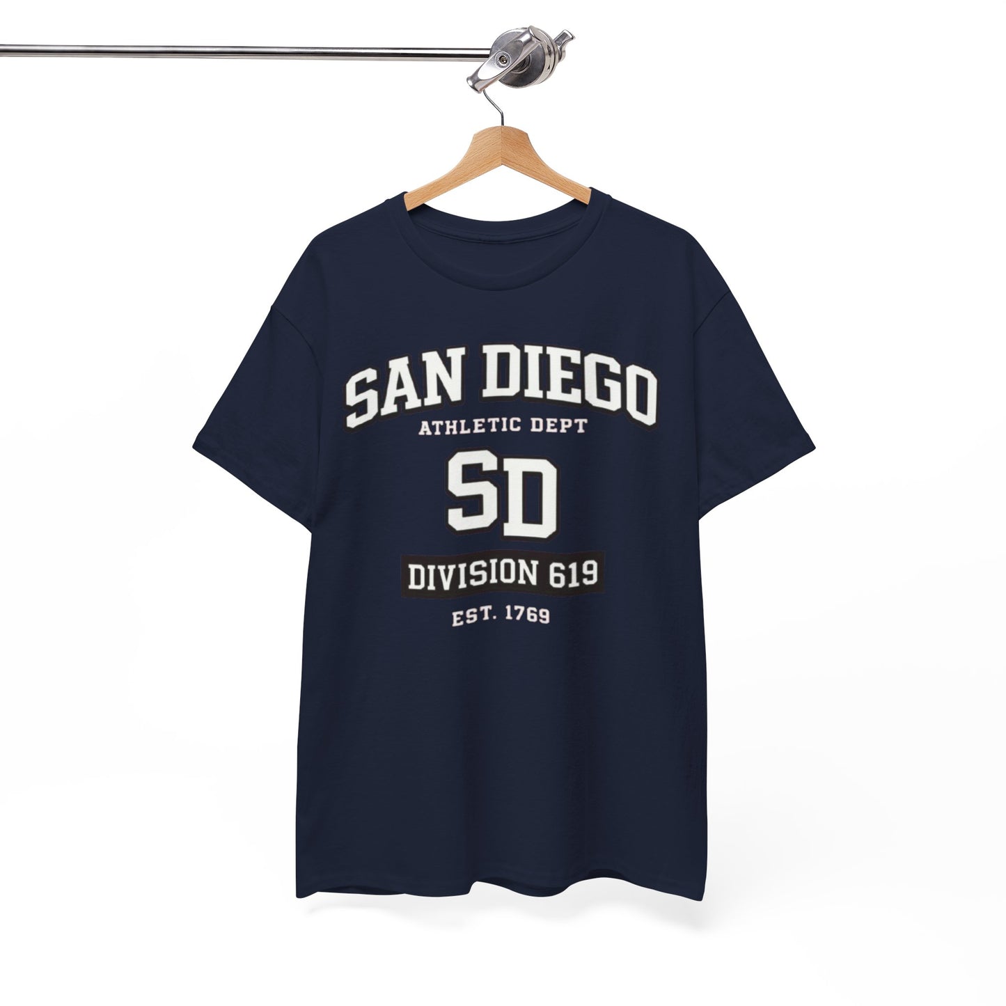 San Diego Athletic Dept. SD Division 619 T-Shirt