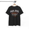 San Jose Athletics California Tee — "Est. 408" Vintage College Shirt