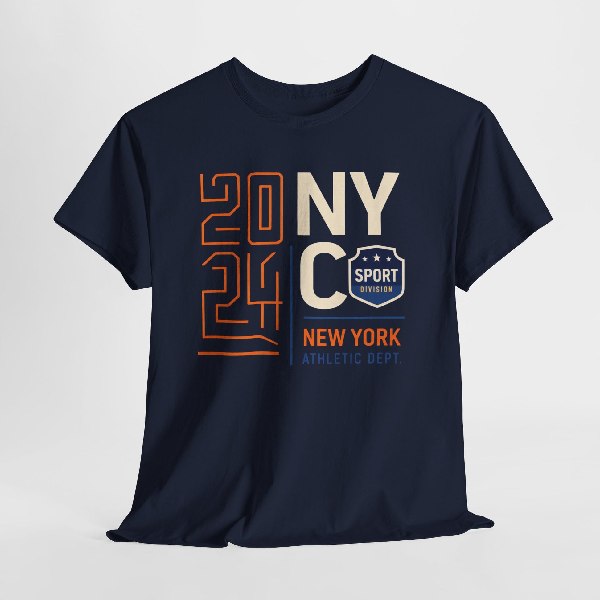 Lavender NYC 2024 Athletic Tee — New York Sport Graphic T-Shirt