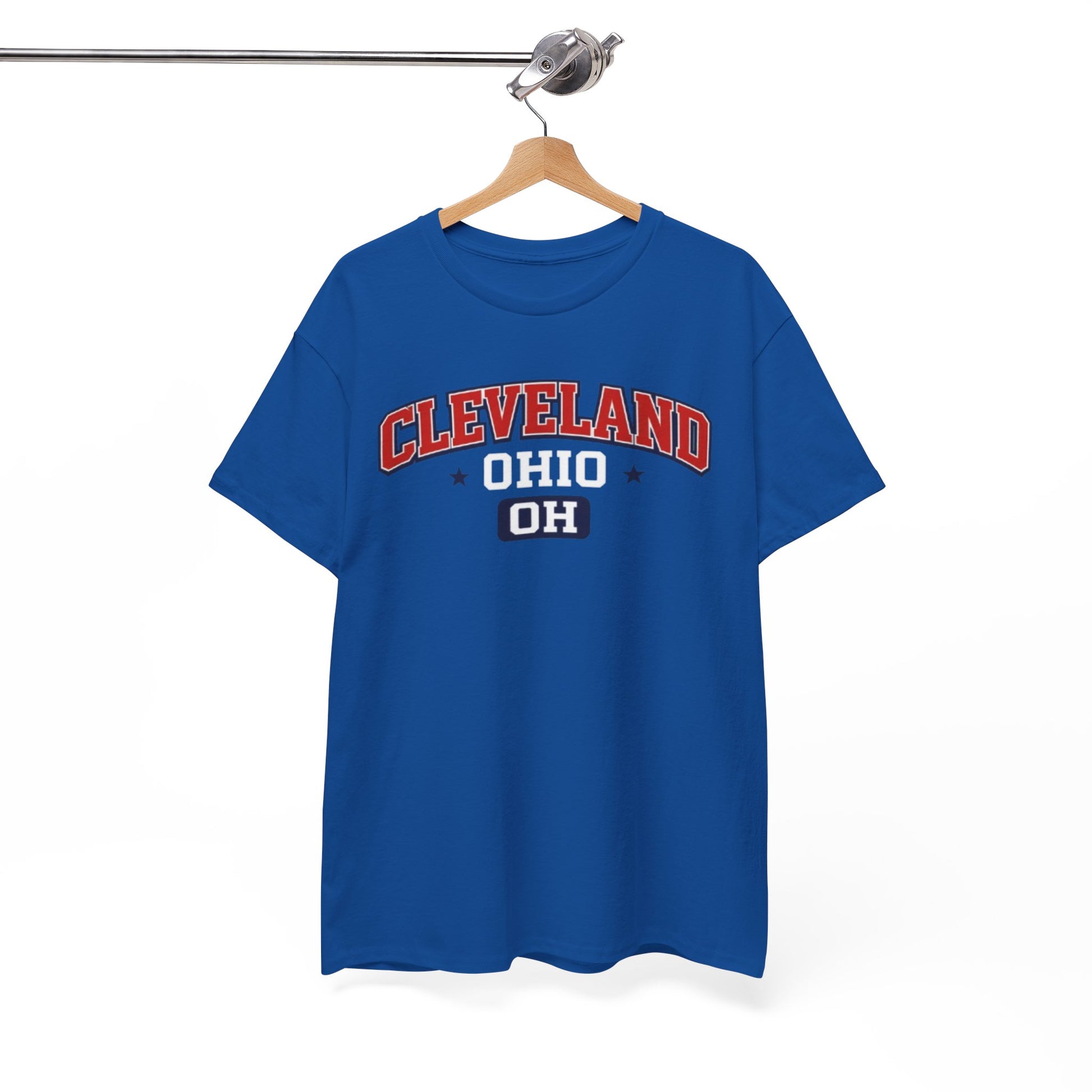 Cleveland Ohio Graphic Tee — Vintage Collegiate City  Shirt streetwear fashion product image 6