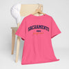 Light Coral Sacramento California Vintage Arch Tee — City  Graphic T-Shirt