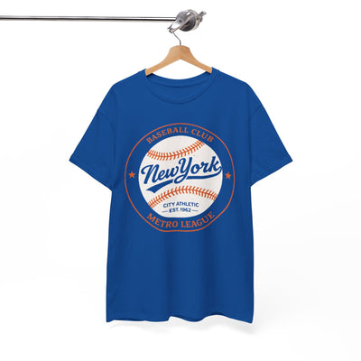 New York Baseball Club Tee — Vintage Metro League Baseball Graphic Shirt – game day outfit, fan gear, image 1.0