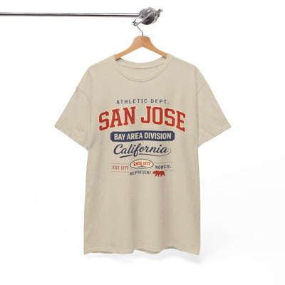 San Jose streetwear Bay Area Athletic T-Shirt — California college style graphic Tee