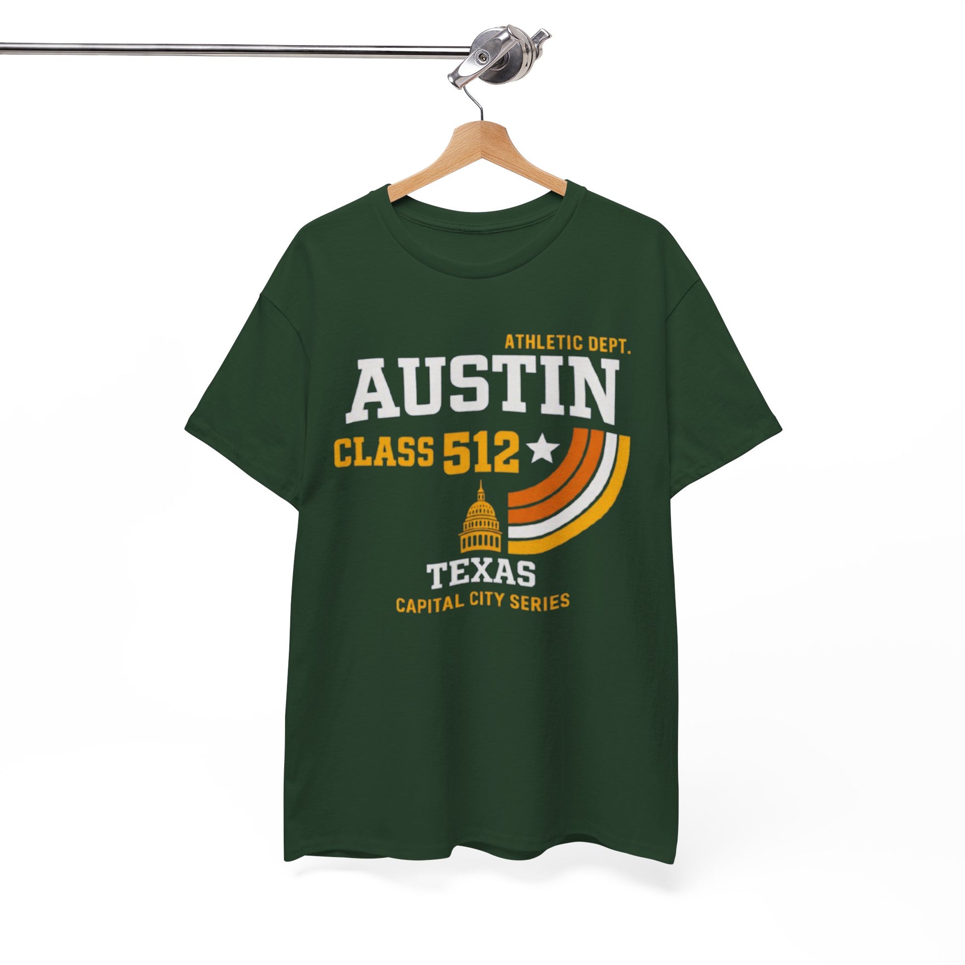 White Smoke Austin Class 512 Graphic T-Shirt – Capital City Athletic Streetwear Tee