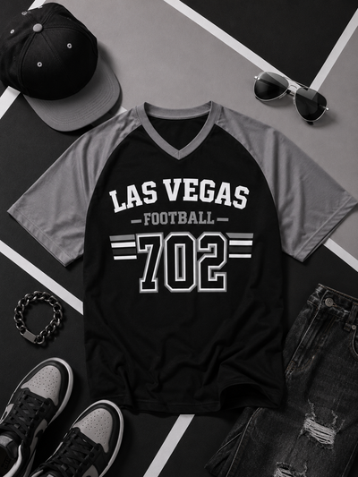Las Vegas Football 702 T-Shirt – Game Day Streetwear City Tee