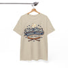 White Smoke New York Baseball League Tee — Vintage 'Est. 1903' Baseball Graphic Shirt