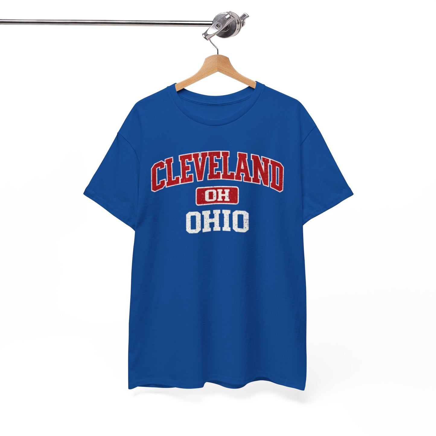 Cleveland Ohio Tee — Retro Collegiate City  T‑Shirt