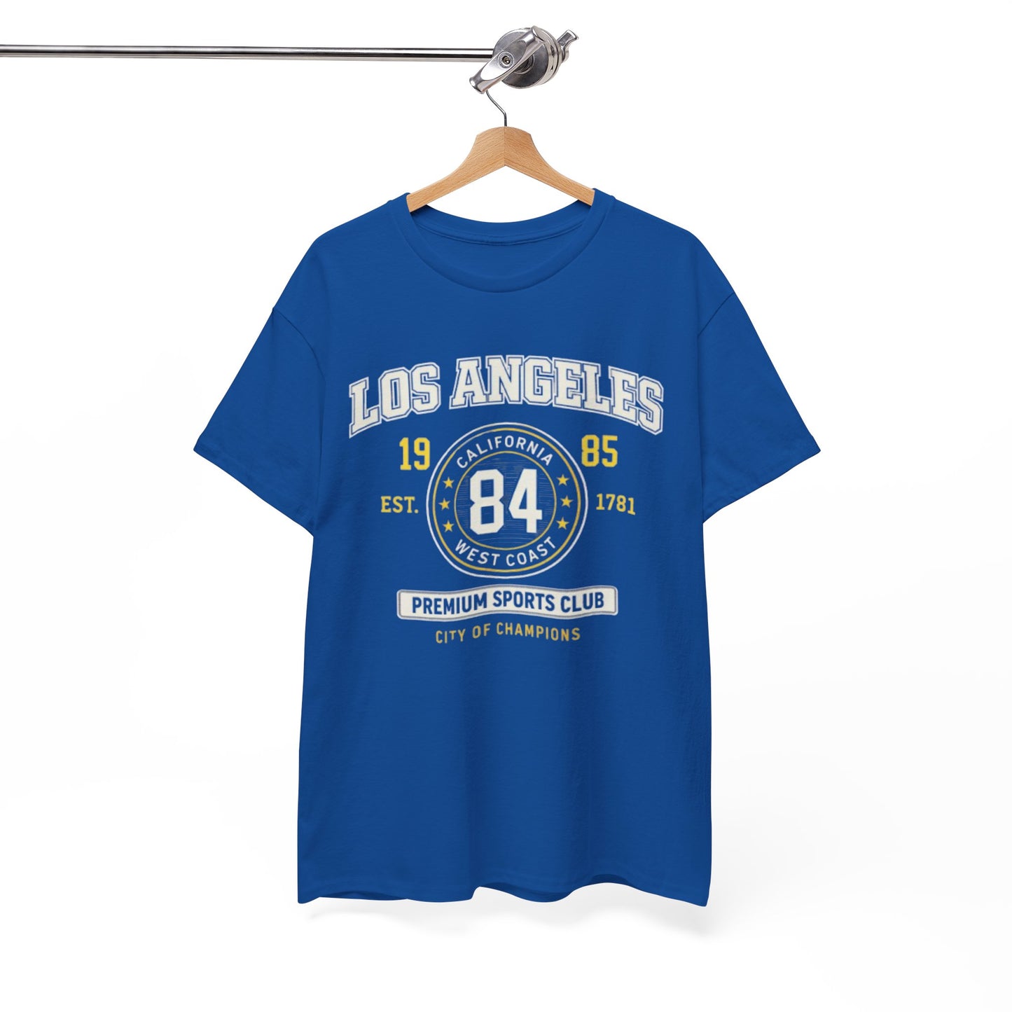 Los Angeles 84 Vintage Sports T‑Shirt — Premium Collegiate Tee