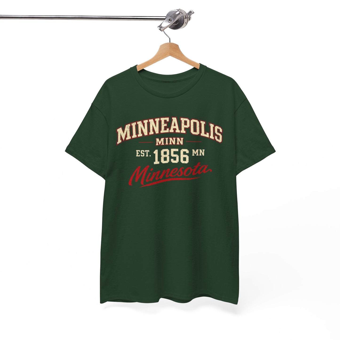 Minneapolis Minnesota 1856 Vintage Graphic Tee