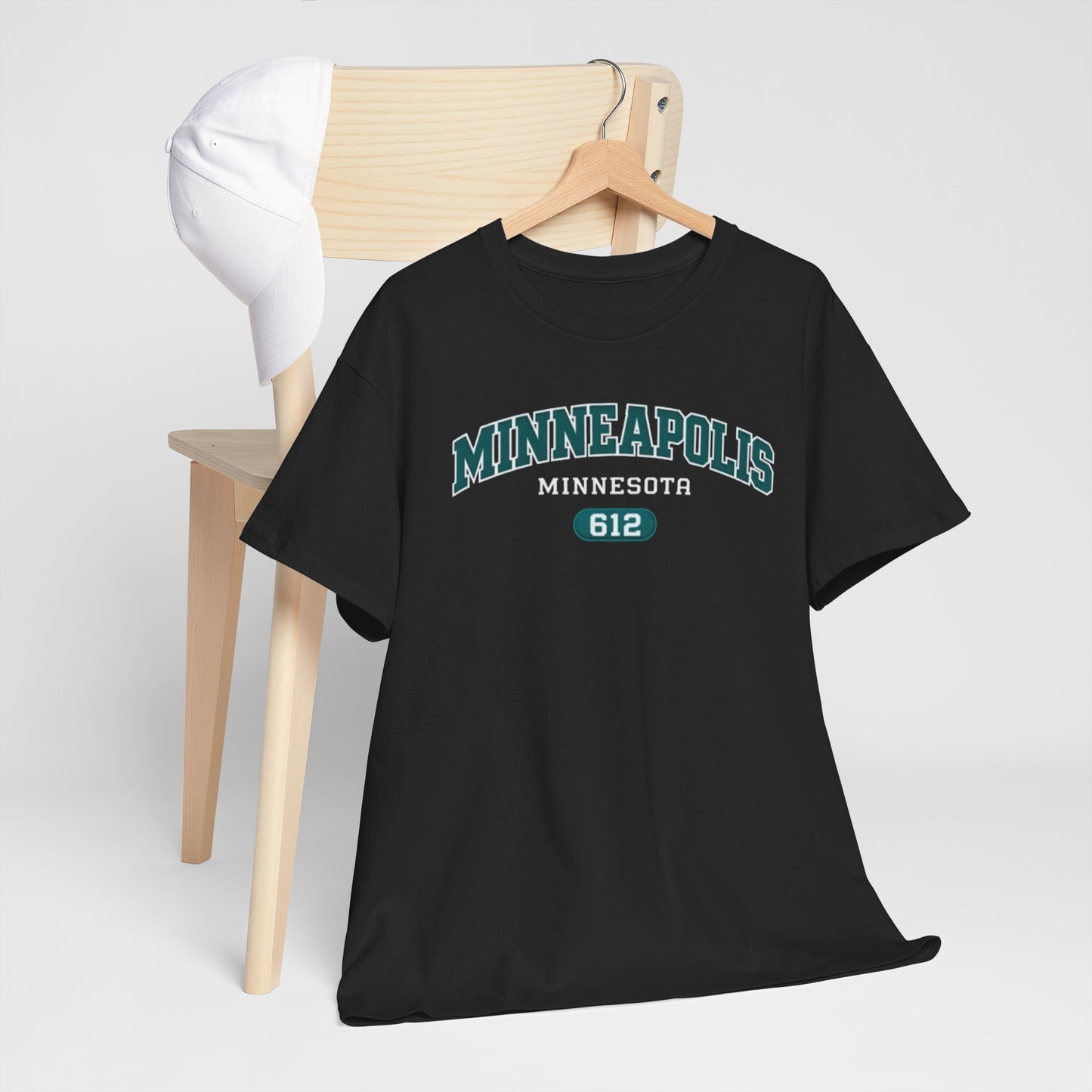 Minneapolis 612 Tee — Retro Minnesota City T‑Shirt