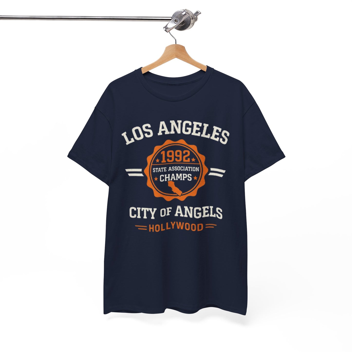 Los Angeles 1992 Champs T-Shirt — City of Angels Hollywood Vintage Tee – fan gear, nfl fan apparel, image 1.0