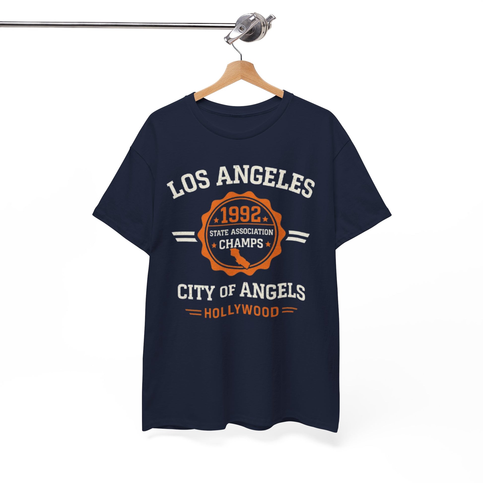 Los Angeles 1992 Champs T-Shirt — City of Angels Hollywood Vintage Tee – fan gear, nfl fan apparel, image 1.0