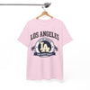 White Smoke Los Angeles City of Angels LA Graphic T-Shirt – West Coast Streetwear Tee