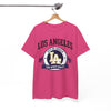 White Smoke Los Angeles City of Angels LA Graphic T-Shirt – West Coast Streetwear Tee