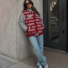 Alabama Crimson Tide Game Day Varsity Jacket – Stylish Crimson Football Streetwear