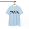 White Smoke Tampa Florida Vintage College Tee – EST. 813 City Shirt