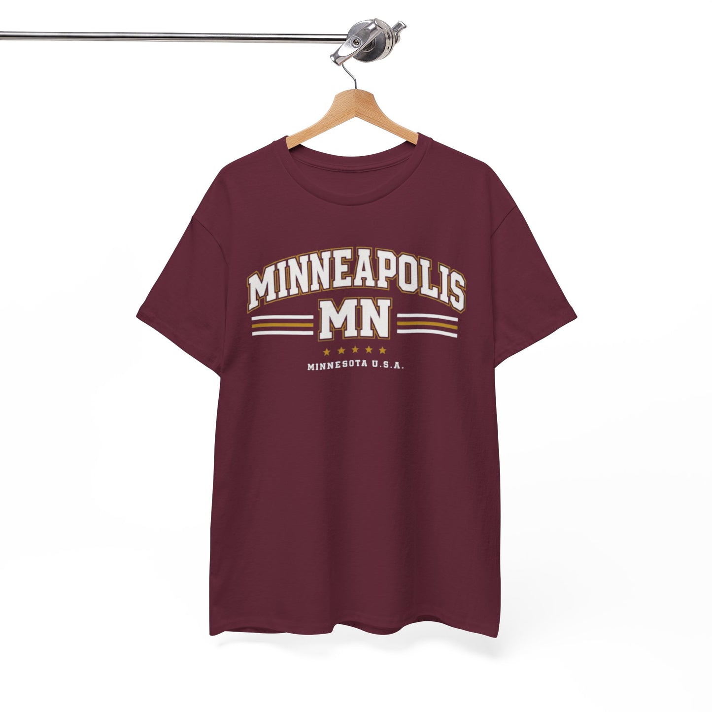 Minneapolis MN Retro City Tee — Minnesota USA Vintage Style