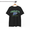 White Smoke Charlotte NC North Carolina T Shirt –  Varsity Style Graphic Tee