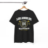 White Smoke Los Angeles 84 Vintage Sports T‑Shirt — Premium Collegiate Tee