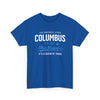 White Smoke Columbus Ohio Majestic Tee — "It's a Buckeye Thing" City  T-Shirt
