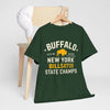 Lavender Buffalo New York Bills 8720 State Champs T‑Shirt