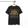 White Smoke 1988 Los Angeles Tee — Vintage City Built Graphic T-Shirt