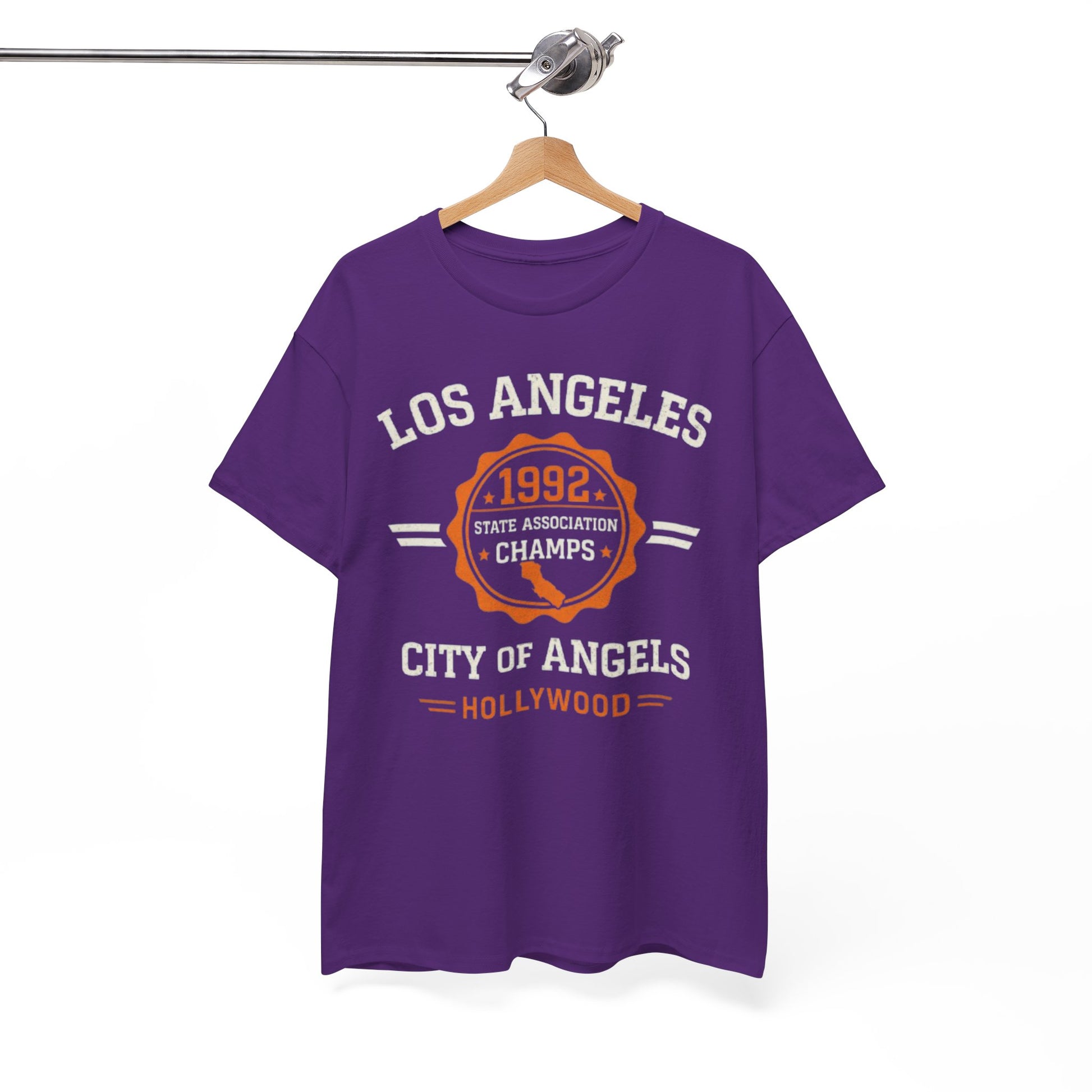 White Smoke Los Angeles 1992 Champs T-Shirt — City of Angels Hollywood Vintage Tee