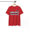 Minneapolis Vintage Stripe Tee — Established 1867 City Shirt