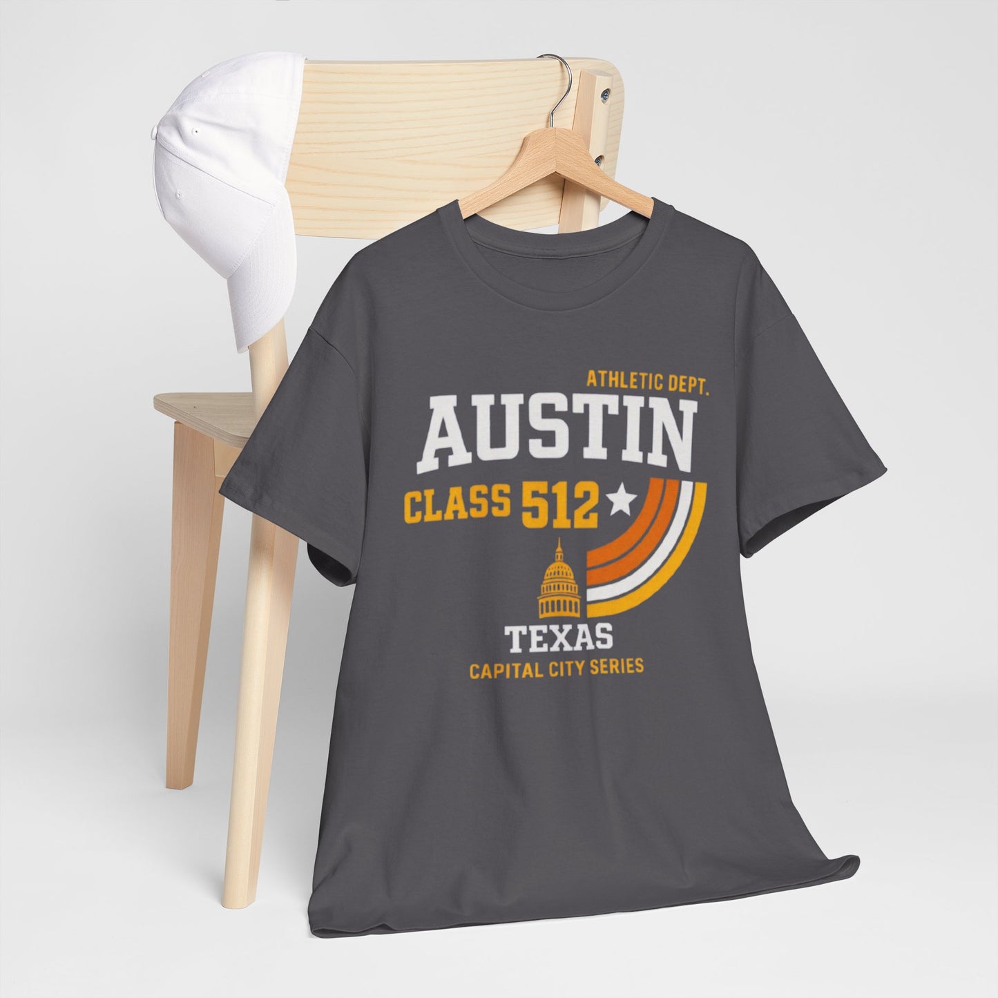 Austin Class 512 Graphic T-Shirt – Capital City Athletic Streetwear Tee