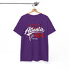 White Smoke Atlanta 404 Tee — Property of Atlanta Falcons The ATL Football Shirt