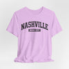 Lavender Nashville Music City Tee — Collegiate Vintage T-Shirt Vintage 90s Streetwear
