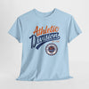 Light Steel Blue Athletic Division NY Vintage Graphic Tee collegiate style t-shirt