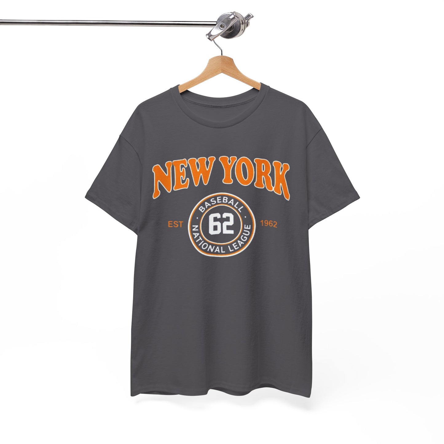 New York Baseball Tee "62" Vintage Athletic T‑Shirt