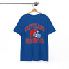 Cleveland Browns Helmet Tee — Vintage Football Fan T-Shirt