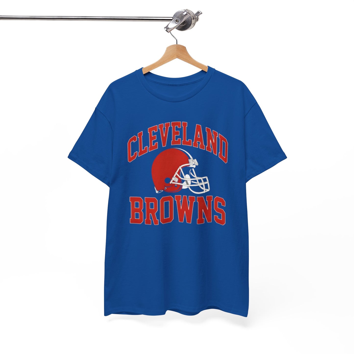 Cleveland Browns Helmet Tee — Vintage Football Fan T-Shirt