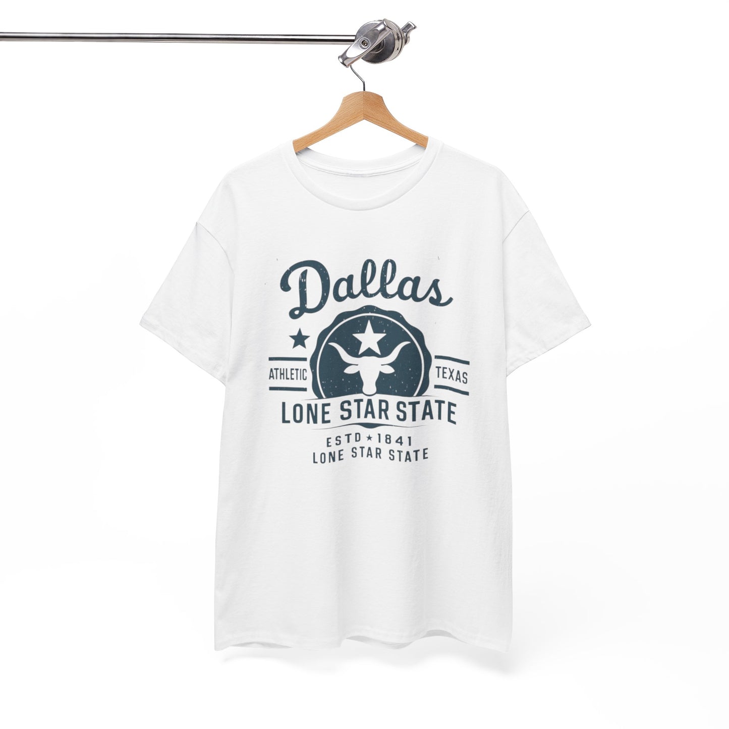 Dallas Lone Star State T-Shirt — Retro Texas Athletic Tee