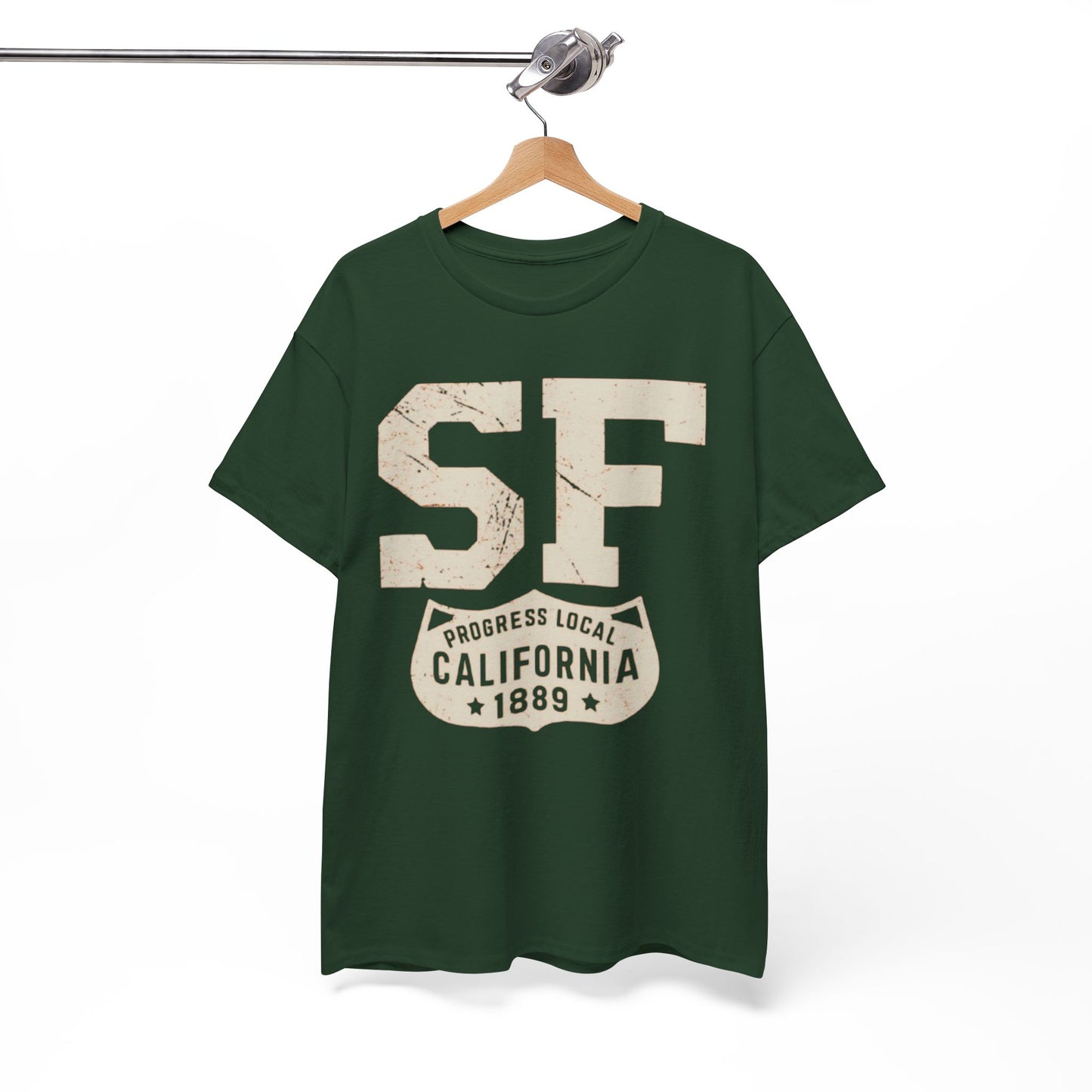 White Smoke San Francisco SF Vintage City T-Shirt – California Local Heritage Streetwear