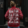 Alabama Crimson Tide Plaid Game Day Jacket – Vintage Crimson Football Streetwear for Women