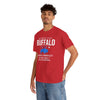 White Smoke Buffalo Ice Hockey T-Shirt - "The Empire State" Tribute Tee