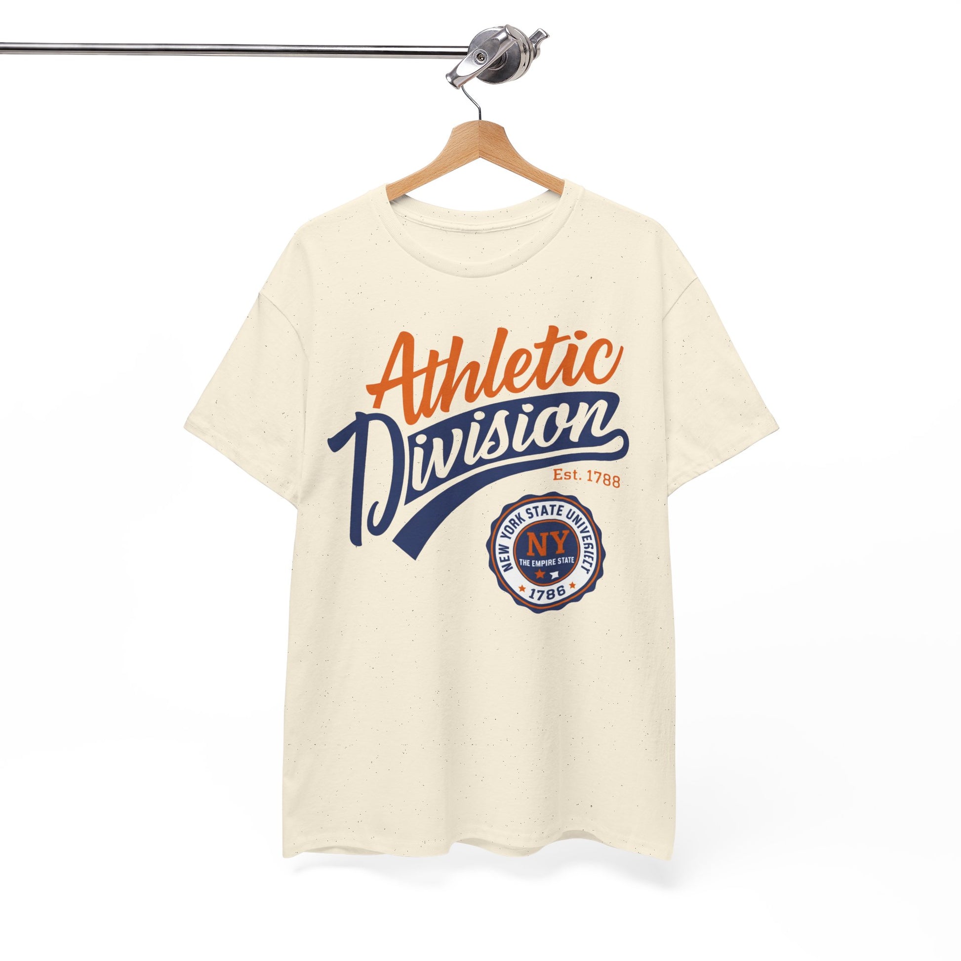 New York Athletic Division Tee — Vintage Sports Graphic T‑Shirt ("Athletic Division") – nfl fan apparel, fan gear, image 1.0