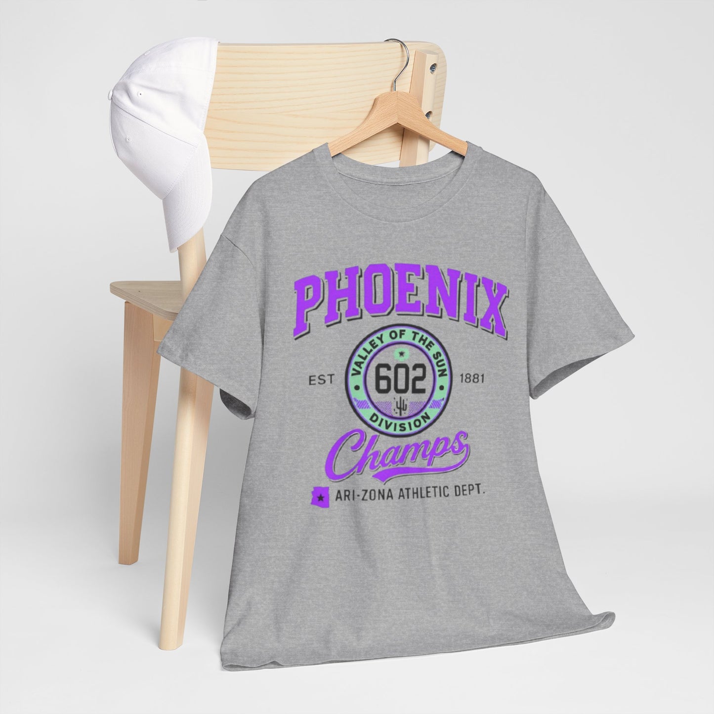 Phoenix 602 Champs T-Shirt — Arizona Athletic Dept. Vintage Sport Tee
