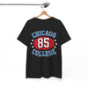 White Smoke Chicago College 85 Vintage Sports Tee